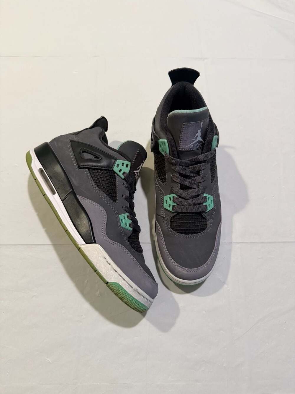 Air Jordan 4 Retro GS 'Green Glow' 2013 Size 6.5Y